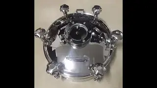 manhole cover with sight glass