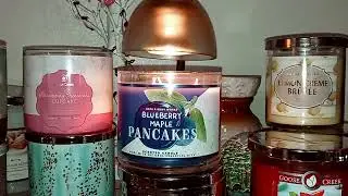 Blueberry Maple Pancakes 🍁Bath and Body Works Candle review feb 2022