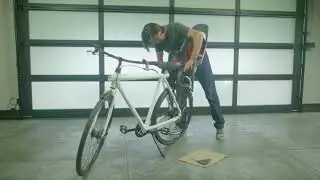 Hamax Caress Rack Mount child bike seat - see how to assemble