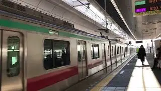 Tokyu DT line 5000 Series on the Tobu Skytree line