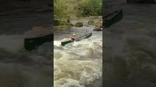 Whitewater solo canoeing what a blessing life is #canoeing  #whitewatercanoeing #river