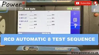 RCD Automatic 8 Test Sequence in Less Than 1 Minute. Quick and Useful Test? We Thought So