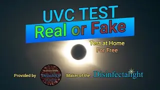 UVC light real or fake? Test any light in seconds, at home, for free. (no bananas here)