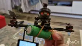 Happymodel Crux3 elrs with 1s liion test