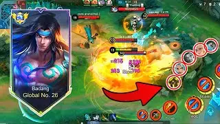 Top global badang vs 5 opponents stun 💪| badang first build ?? badang best build 2025 🔥