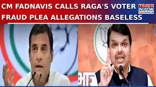 BJP Hits Back At Congress After HC Rejects Voter Fraud Plea; Fadnavis Calls Allegations Baseless