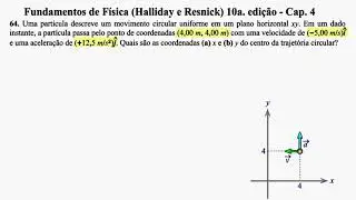 Aula 64 - Fundamentos de Física (Halliday e Resnick) 10a. Edição - Cap 4.