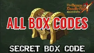 All Box Codes | Seven Deadly Sins Grand Cross JP