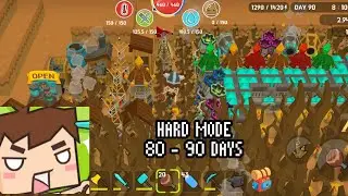 Mine Survival | HARD MODE | 80-90 days | Gameplay