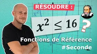 Fonction CARRÉ - Résoudre une INÉQUATION - Exercice Corrigé - Seconde