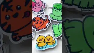 Новые эксклюзивные радужные наклейки #cutestickers #stickershop #smallbiz #kawaiishop #stickeraddict