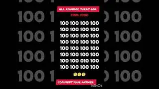 Find the odd number '010'#shorts #puzzle #quiz #iqtest #brain #numbers