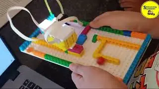 Mind-Bending Maze Challenge: Students Illuminate Learning with Lego's Spike #smartschool
