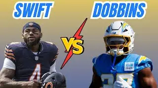 J.K. Dobbins or DeAndre Swift: Who is the MUST HAVE RB in Fantasy Football Week 7 and ROS?