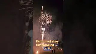 What a beautiful fireworks #fireworks #perthroyalshow #perthunderground #reels #shortvideo 🎆🎇🎉🥰