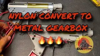 WD-PDX Nylon Gearbox to Metal Gearbox with Full Upgrade