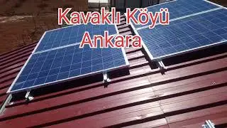 4 Panel ile 80m Kuyudan Su Çıkarma