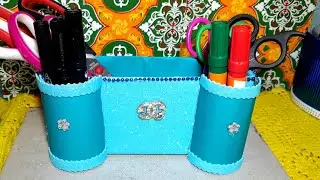 No Botes tus 📦 cajas y tus conos mira esta idea m&aacute;s  simple y &uacute;til #reciclaje #manualidades 