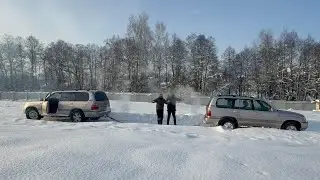 ЗИМНИЙ ТЕСТ ШИН BF GOODRICH AT KO3 ЗИМОЙ НА TOYOTA LAND CRUISER 100