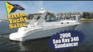 SOLD!!! 2000 Sea Ray 340 Sundancer for at Little Yacht Sales, Kemah Texas