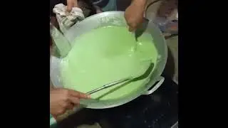 PEMBUATAN DODOL DARI LIDAH BUAYA