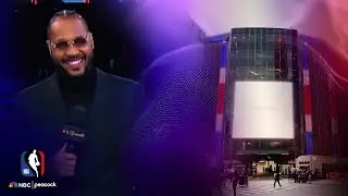 Carmelo Anthony: MSG is 'the greatest arena in the world' | Basketball Night in America | NBA on NBC
