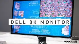 The Crazy Expensive Dell 8K Monitor: Gaming in 8K?