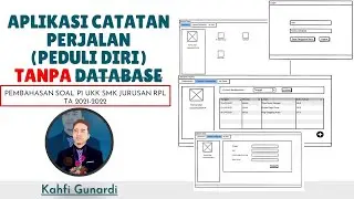 Aplikasi Catatan Perjalanan (Peduli Diri) Berbasis Desktop tanpa Database
