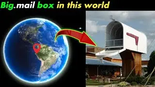 What kind of mailbox is this on earth #googleearth #googlemaps #3danimation #earth #unique #google