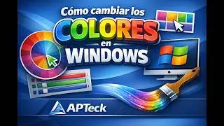 How to change colors in Windows 11 | APTeck Tutorials