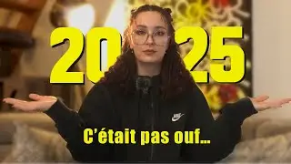 BILAN 2025 - Je ne me laisse PAS ABATTRE (peinture, avenir de la chaîne)