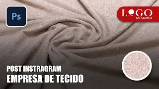 Como fazer arte para o Instragram: empresa de tecido #adobecreativecloud