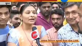 Parents accuse trustee of beating up students, gather at Sadhna Niketan school in Surat
