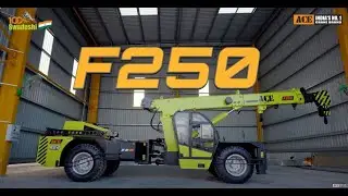 ACE F 250 New Generation Safe Crane - 25 Ton Lifting Capacity