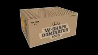 1885 Wshape W-SHAPE dominator 108 shots 25mm vuurwerkexpert demo 2024