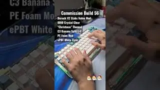 ID80 Crystal with Banana Split Sound Test with some Late-Christmas Spirit 🎅 | COMMISSION BUILD 56