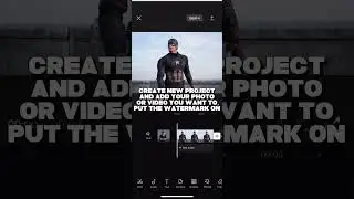 How To Get A Transparent Watermark On Capcut | Tutorial
