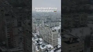 Bulgaria 🇧🇬 Sofia: Lyulin Communist Apartment Blocks Soviet style architecture! #urbex #brutalism