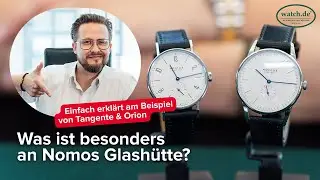 Was ist besonders an Nomos Glash&uuml;tte? I watch.de Review
