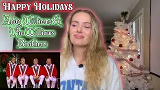 Andy Williams And The Williams Brothers-Happy Holidays!!  Russian Girl First Time Hearing!!!