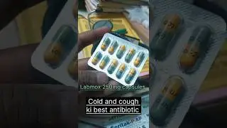 Labmox 250mg capsules|| Uses||DOSES||Side-effects #youtubeshorts #amoxicillin #tanding#doctor#shorts
