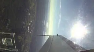 An aerobatic ride seen from seat 1A