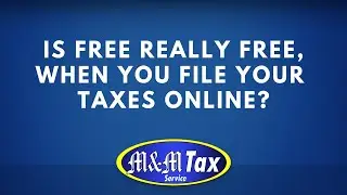 Is FREE really FREE, when you file your taxes online?