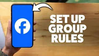 How To Add Group Rules On Facebook 2025 (iPhone & Android)