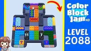 Color Block Jam Level 1175 (2088) Solution Walkthrough