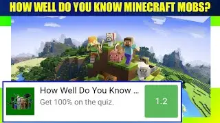 How Well Do You Know Minecraft Mobs Quiz Answers Score 100% | Bequizzed