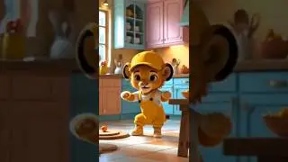 Lion Simba Cute Dance | Lion King Simba #lion #cartoon #lionkingsimba #cuteanimals #lions