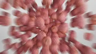 Lychee Explosion 4K 60fps - Alpha Channel for Overlays