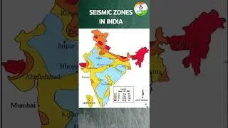seismic zones in india #shortsfeed #shortsviral #shorts
