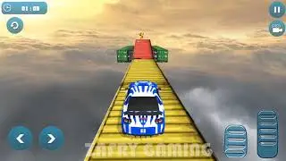 Impossible Car Stunt Game 2020 (Level 1 to 6) | Racing Car Games  | ZAFRY GAMING